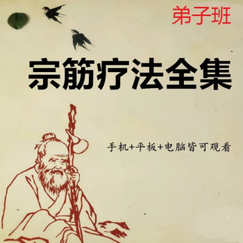 周嘉荣宗筋疗法高级弟子班视频教程全集-百度网盘下载-正骨教程博客