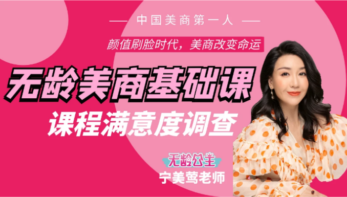 宁美莺老师脸部美学基础课12节视频教程-百度网盘下载