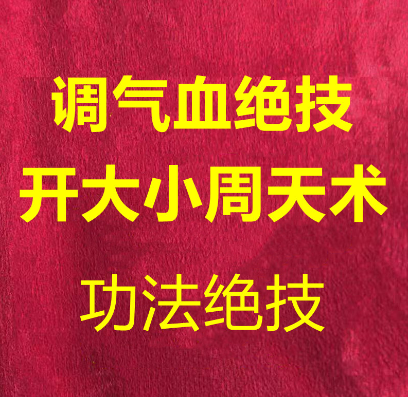 【绝招汇】调气血绝技开大小周天术视频教程-百度网盘下载